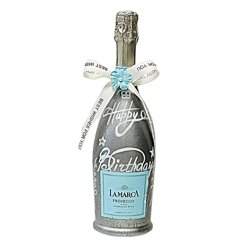 Birthday Edition Hand-Painted La Marca Prosecco
